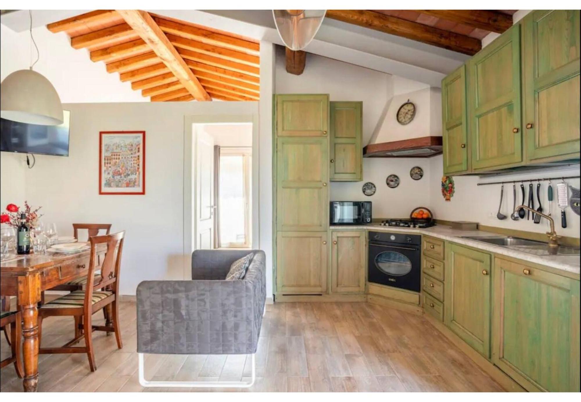 Cozy Tuscany Apartment With View ペーシャ エクステリア 写真